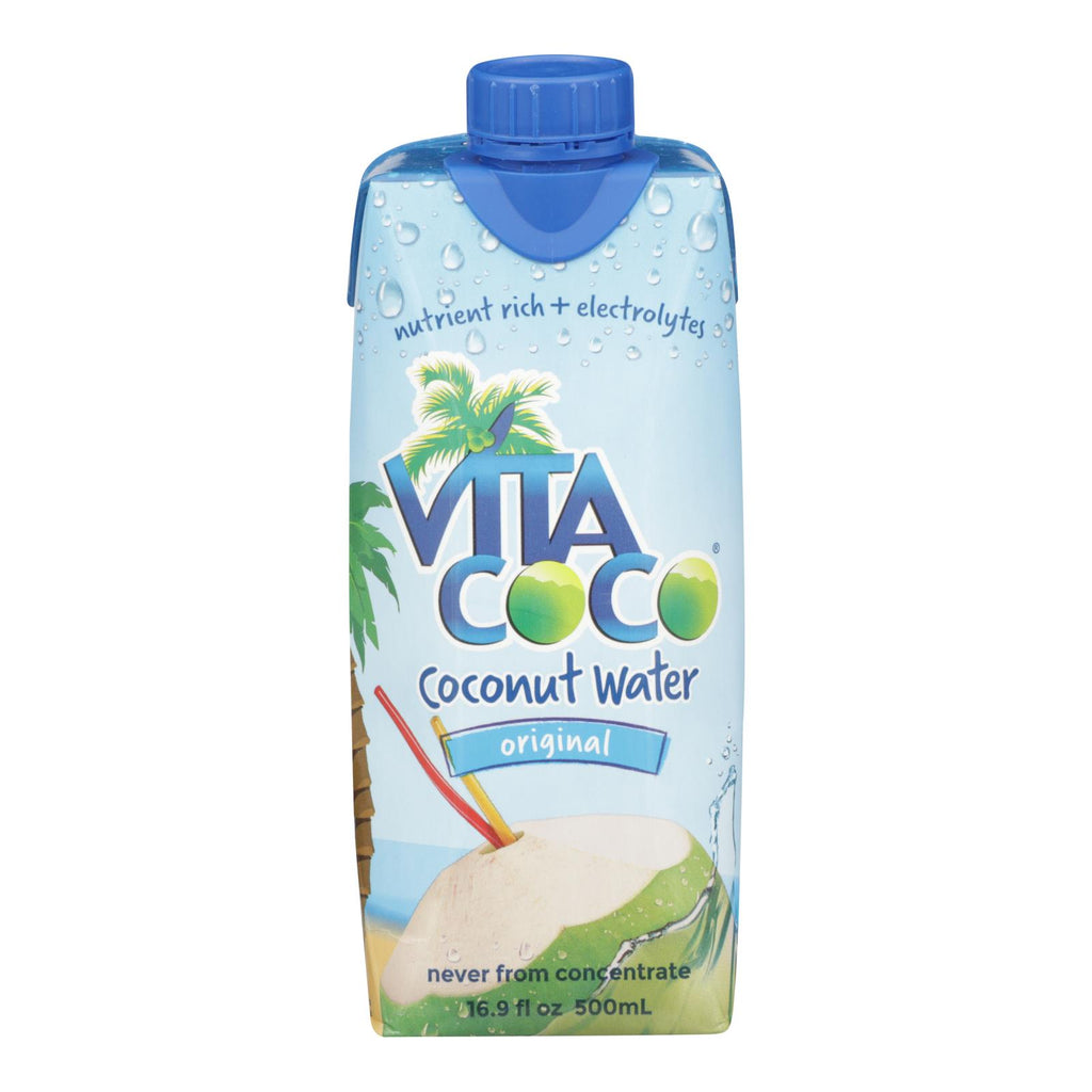 Vita Coco Coconut Water - Pure (Pack of 12) 500 mL - Cozy Farm 