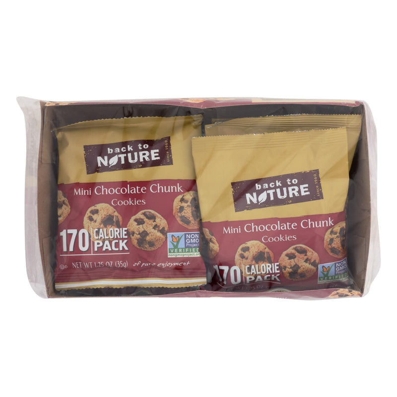 Back To Nature Mini Chocolate Chunk Cookies (Pack of 4) - Cozy Farm 