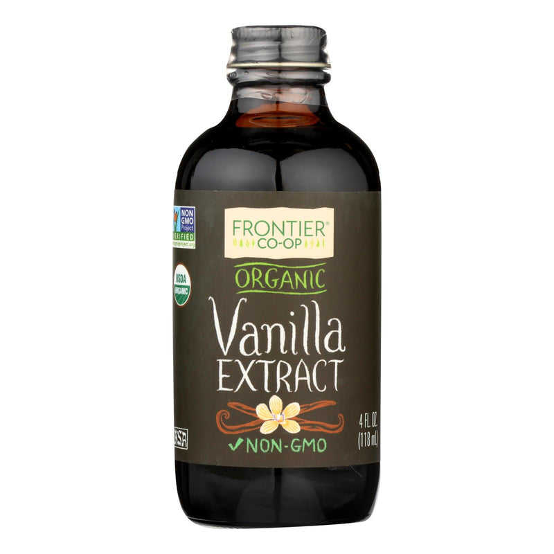 Frontier Herb - Organic Pure Vanilla Extract (4 Oz.) - Cozy Farm 