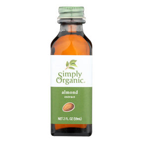 Simply Organic Almond Extract, 2 Oz. Pack for Baking and Flavoring - Cozy Farm 