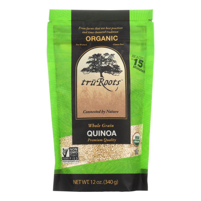 Truroots Organic Whole Grain Quinoa | 6 Pack, 12 Oz Each - Cozy Farm 