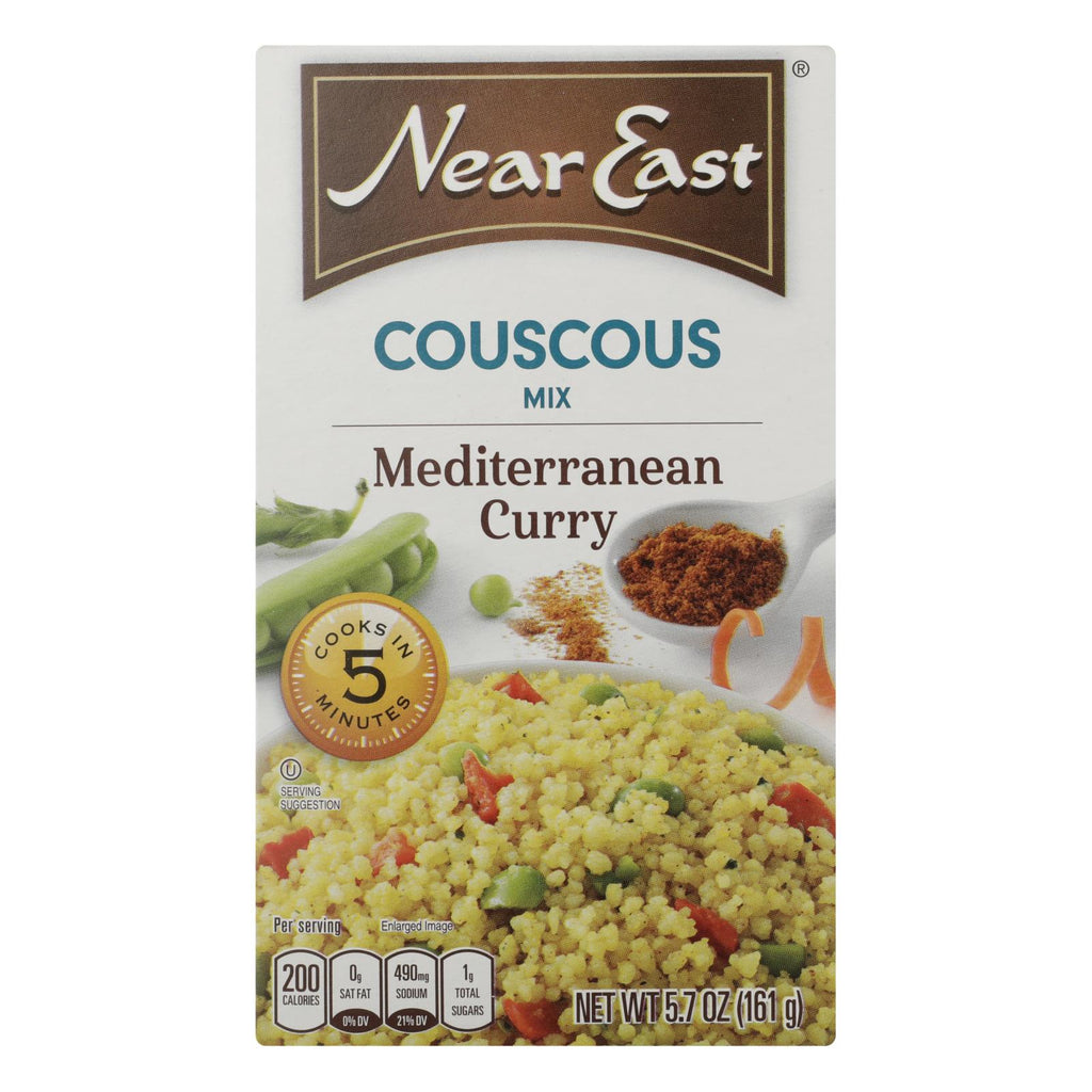 Near East Couscous Mix - Mediterranean Curry (Pack of 12) - 5.7 Oz. - Cozy Farm 