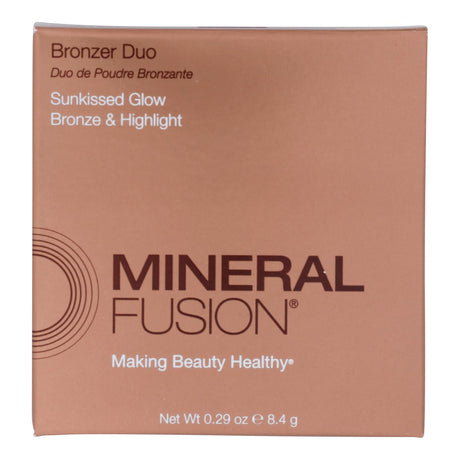 Mineral Fusion Luster Bronzer Duo, 0.29 oz - Cozy Farm 