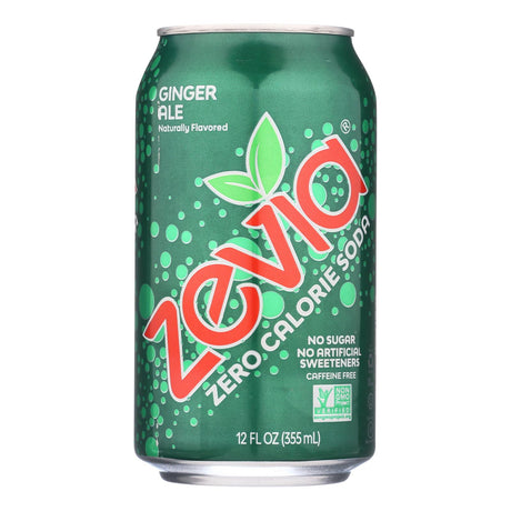 Zevia Zero Calorie Ginger Ale, 6/12 Oz Cans - Cozy Farm 