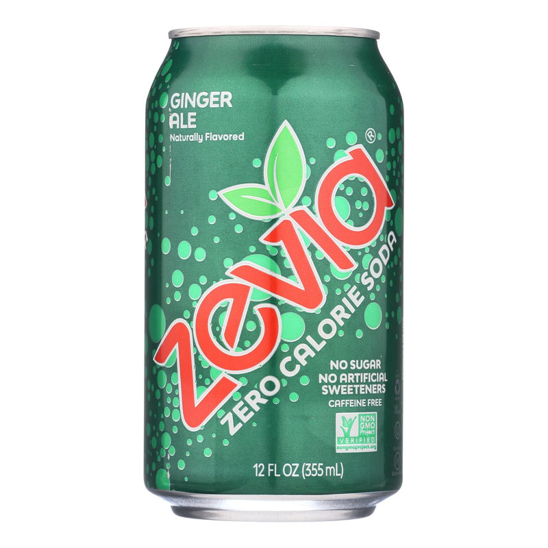 Zevia Zero Calorie Ginger Ale, 6/12 Oz Cans - Cozy Farm 