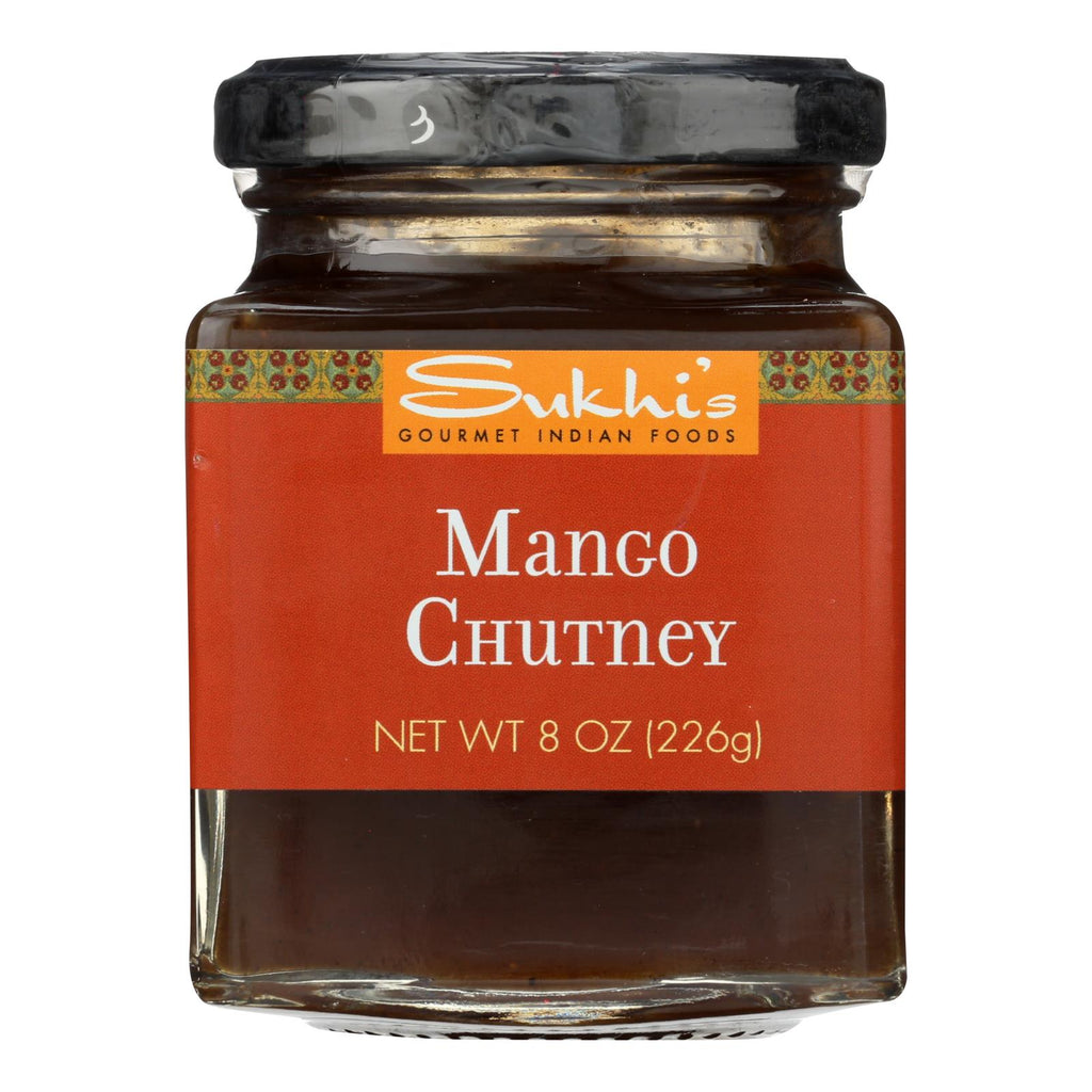 Sukhi's Gourmet Indian Food Mango Chutney (Pack of 6 - 8 Oz.) - Cozy Farm 