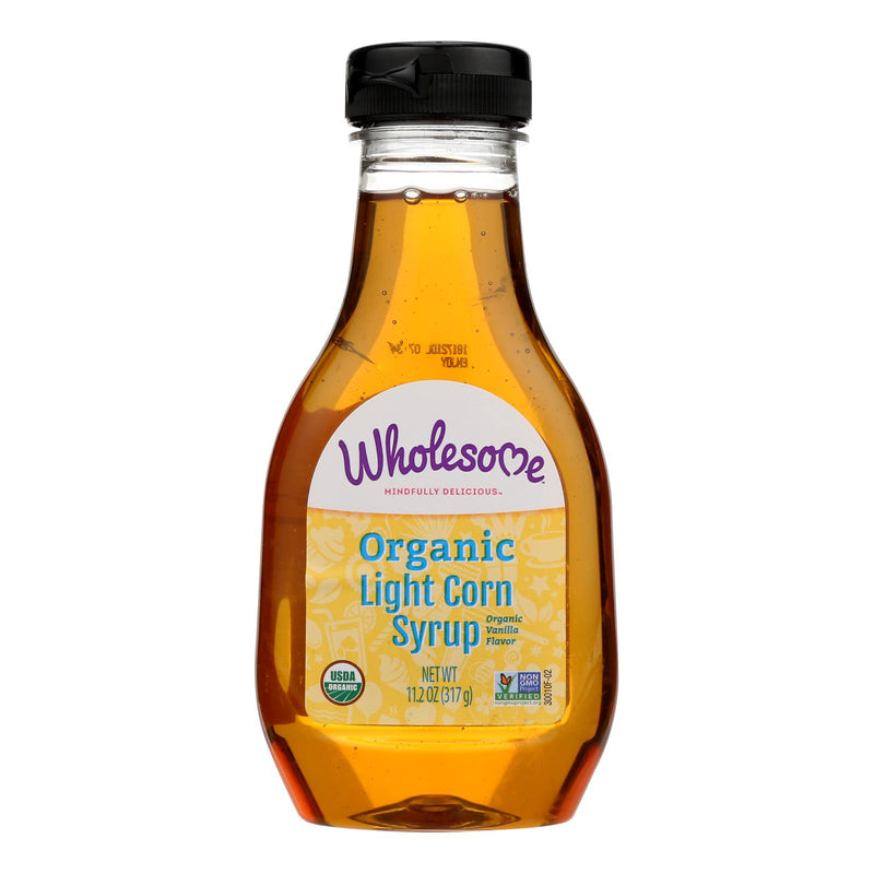 Wholesome Sweeteners Light Corn Syrup Liquid Sweetener - 11.2 Oz. (Pack of 6) - Cozy Farm 
