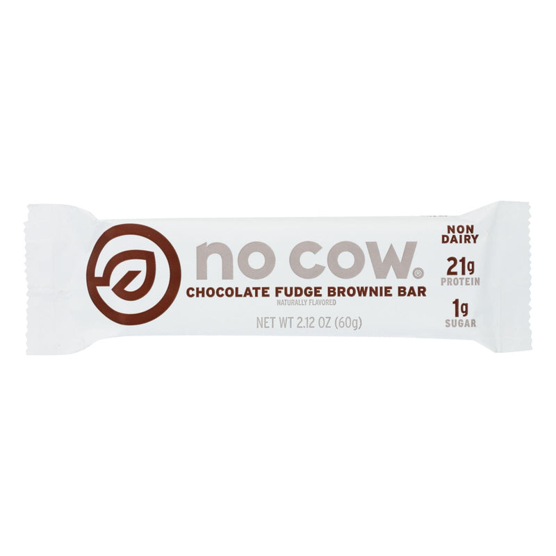 D's Natural No Cow Bar in Chocolate Fudge Brownie (Pack of 12 - 2.12 Oz.) - Cozy Farm 