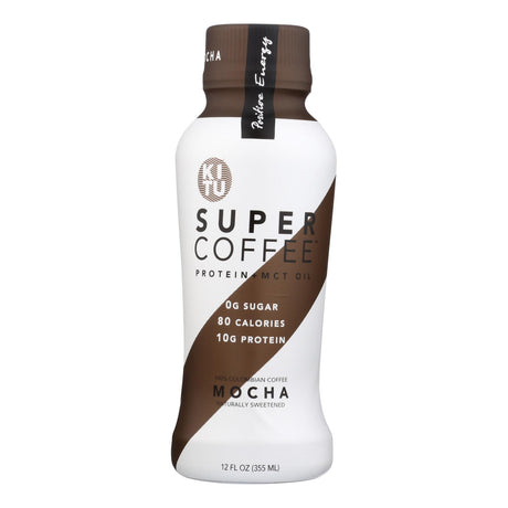Kitu Super Coffee | Mocha | Pack of 12 - 12 Fl. Oz. - Cozy Farm 