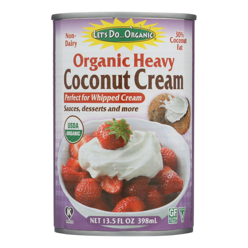 Let's Do Organic Coconut Cream (Pack of 12) - 13.5 Fl Oz - Heavy, Organic - Cozy Farm 