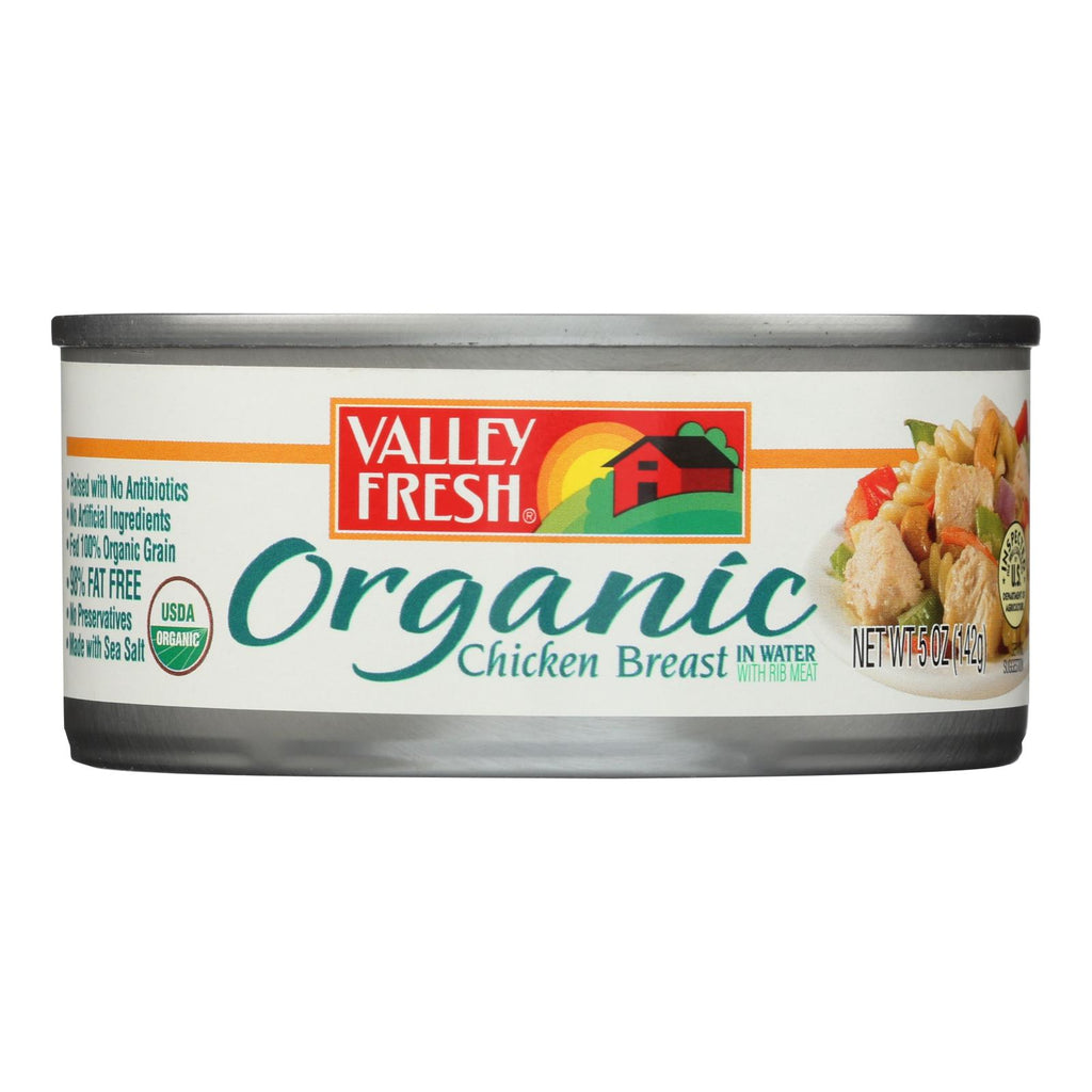 Organic Valley Fresh Chicken In Water (Pack of 12 - 5 Oz.) - Cozy Farm 