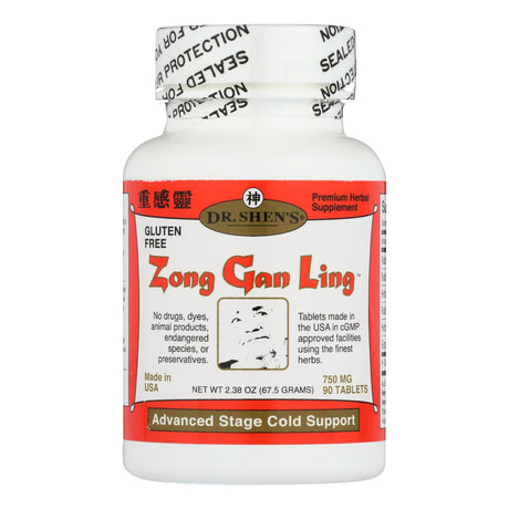 Dr. Shen's Zong Gan Ling Severe Flu Relief (Pack of 90 Tablets) - Cozy Farm 