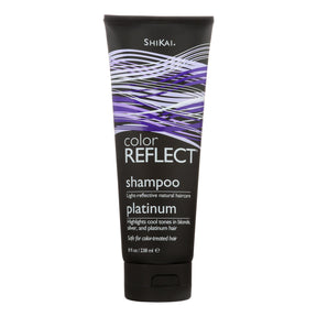 Shikai Color Reflect Platinum Shampoo for Shimmering Blonde Hair (8 Fl Oz) - Cozy Farm 