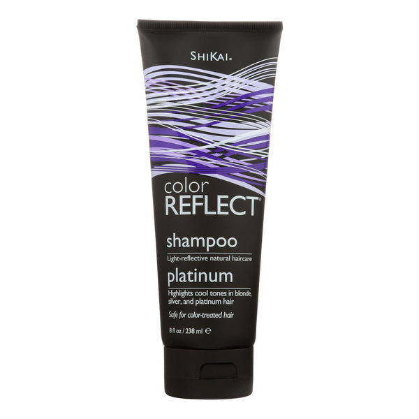 Shikai Color Reflect Platinum Shampoo for Shimmering Blonde Hair (8 Fl Oz) - Cozy Farm 
