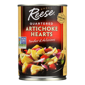 Reese Whole Artichoke Hearts, 14 Oz (Pack of 12) - Cozy Farm 