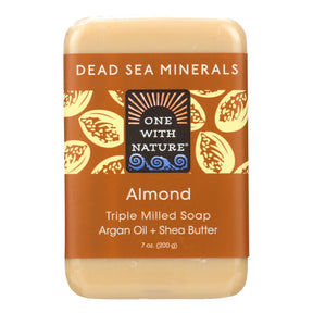 Woth Nature Almond Soap Bar - 7 Oz. - Cozy Farm 