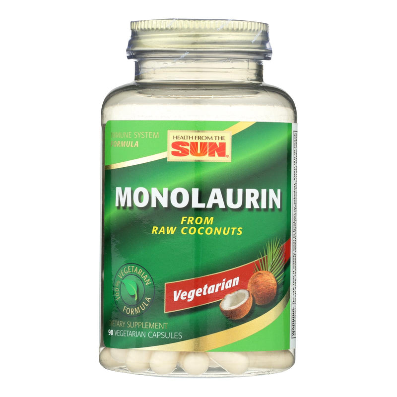 Health From The Sun Monolaurin - 90 Vegetarian Capsules - Cozy Farm 