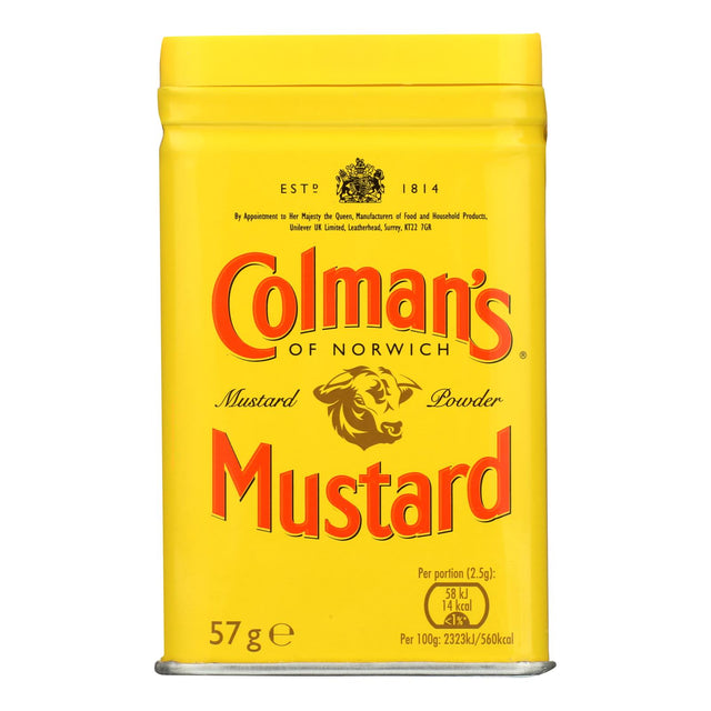 Colman's Dry Mustard Powder (Pack of 12 - 2 Oz) for a Zesty Kick in Cooking - Cozy Farm 