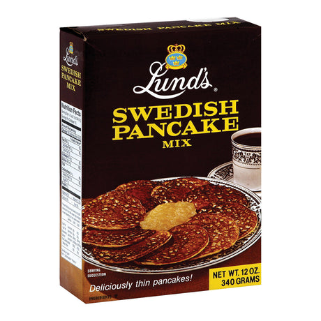 Lund's Authentic Swedish Pancake Mix (12 x 12 Oz.) - Cozy Farm 