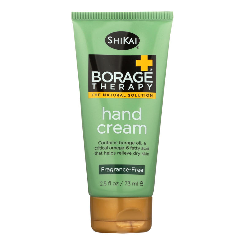 Shikai Borage Therapy Unscented Hand Cream - 2.5 Fl Oz - Cozy Farm 
