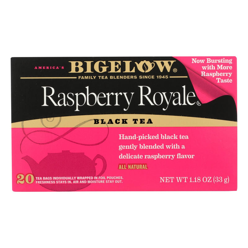 Bigelow Raspberry Royale Black Tea, 120 Tea Bags - Cozy Farm 