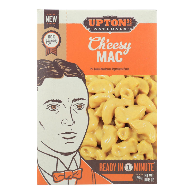 Upton's Naturals Ch'eesy Macaroni, 6 Pack, 10.05 Oz. Each - Cozy Farm 