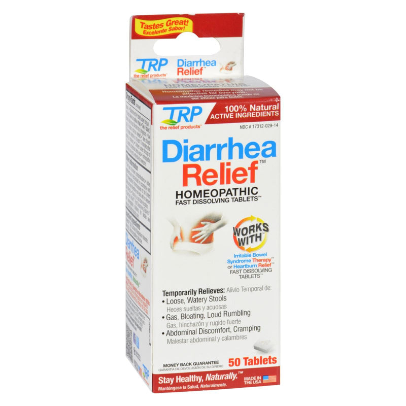 Trp Diarrhea Relief (50 Tablets):  Natural Support In Case of Diarrhea - Cozy Farm 