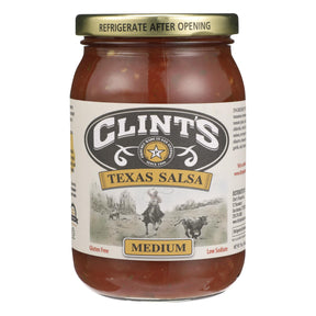 Clint's Salsa - Medium Mexican, 16 Oz. Pack of 6 - Cozy Farm 