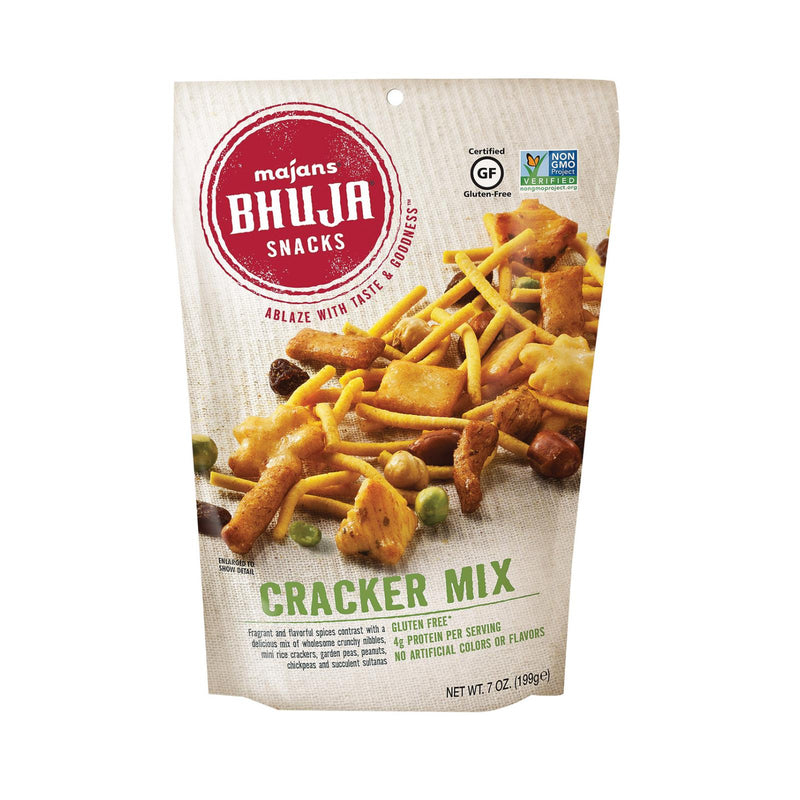 Bhuja Snacks Cracker Mix: Crispy and Crunchy 6-Pack (7 Oz.) - Cozy Farm 