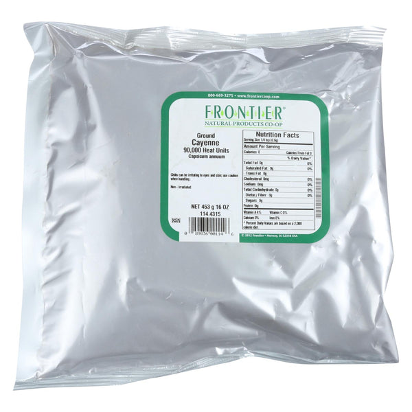 Frontier Herb Cayenne Chili Powder, 90000 HU, 1 lb - Cozy Farm 