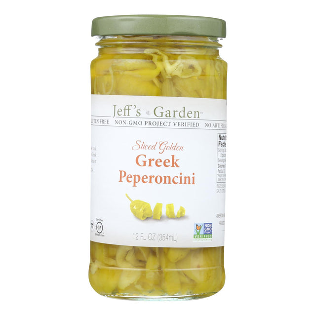 Jeff's Gourmet Greek Pepperoncini, 12 Oz. (Pack of 6) - Cozy Farm 