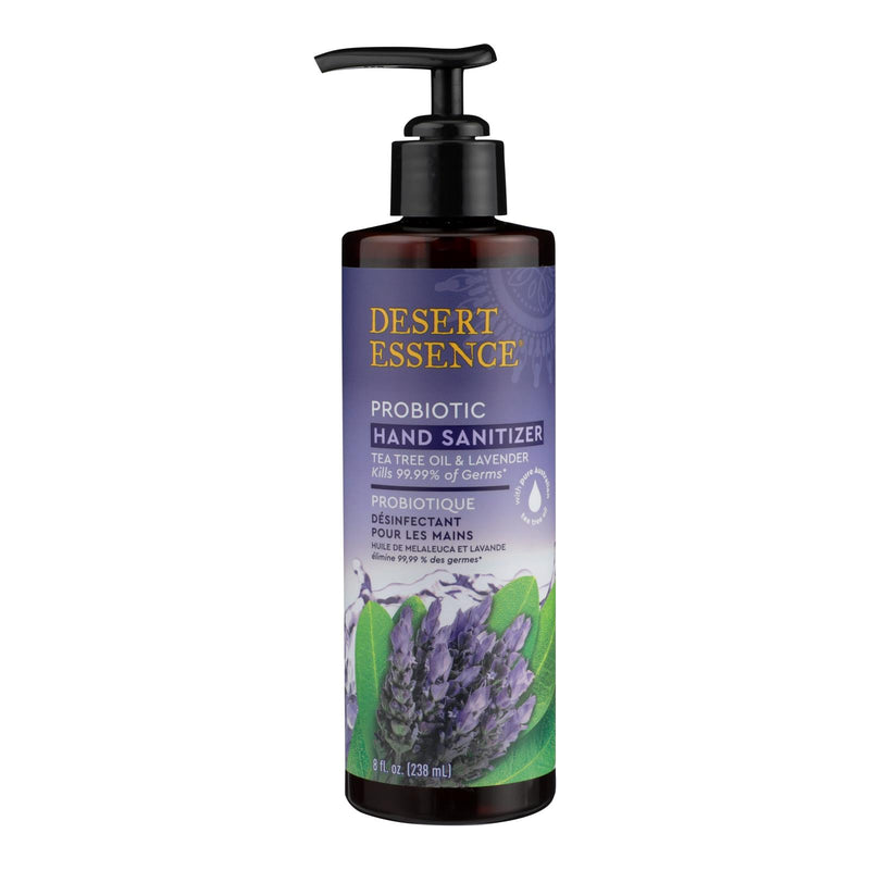 Desert Essence Lavender Oil Hand Sanitizer (8 Fl Oz) - Cozy Farm 