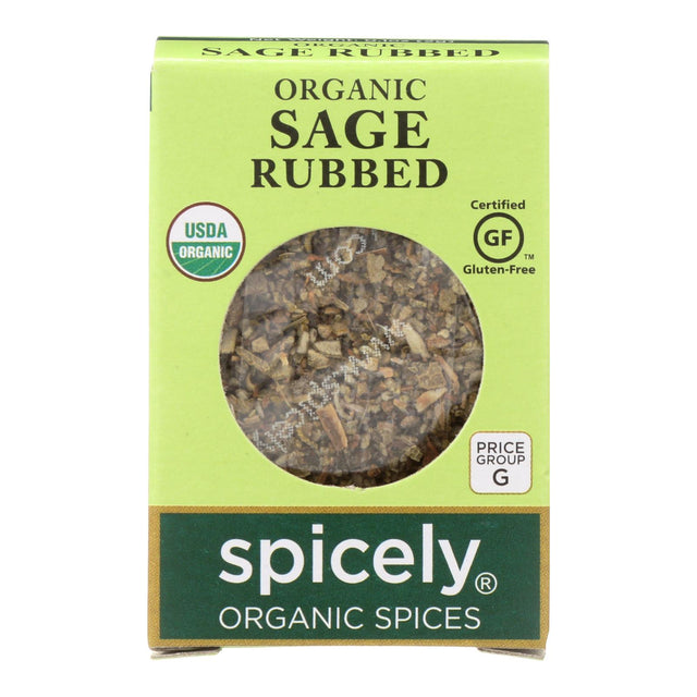 Spicely Organics Organic Sage Rubbed - Cozy Farm 