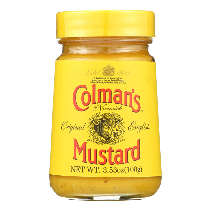 Colman's Original English Mustard, 8 Pack of 3.53 Oz. Jars - Cozy Farm 