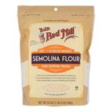 Bob's Red Mill Semolina Flour, 24 Oz (Pack of 4) - Cozy Farm 