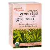 Uncle Lee's Imperial Organic Green Tea with Goji Berry, 18-Count Tea Bags - Cozy Farm 