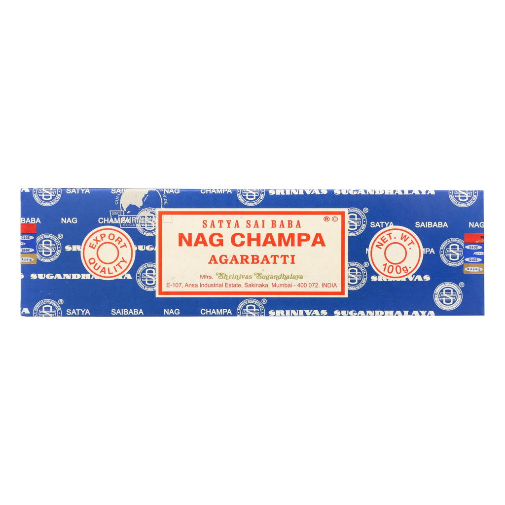 Sai Baba Nag Champa Agarbatti Incense (Pack of 100 Grams) - Cozy Farm 