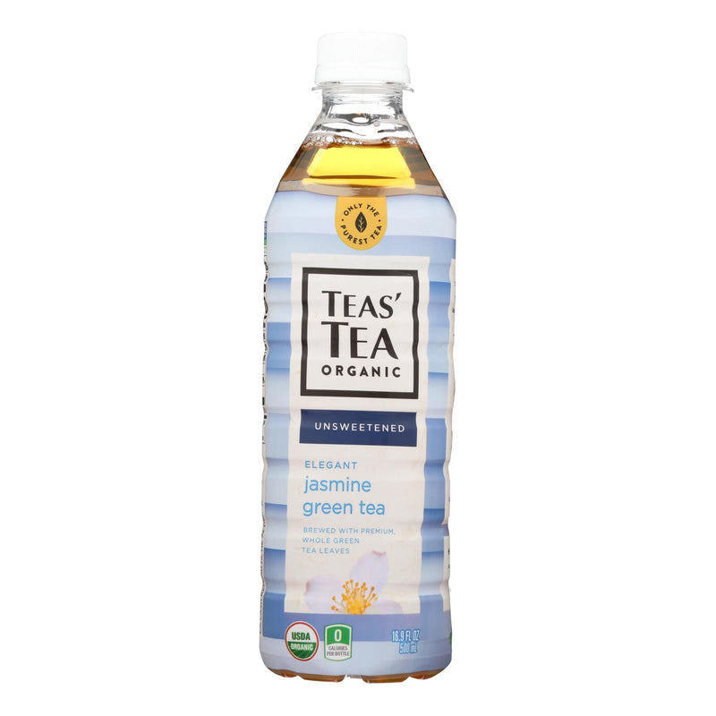 Ito-En Organic Jasmine Green Tea - 16.9 Fl Oz Bottle (Pack of 12) - Cozy Farm 