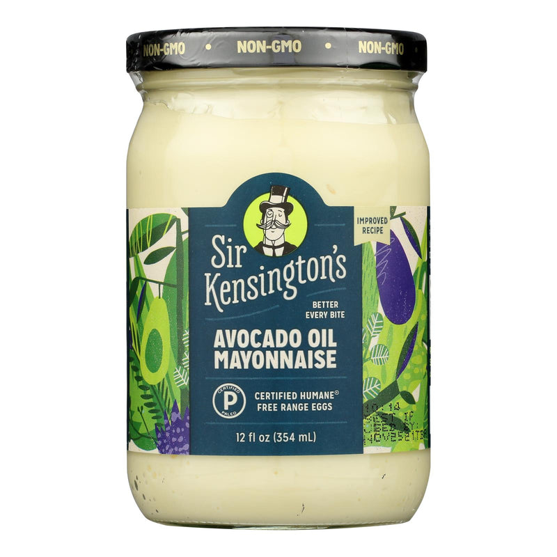 Sir Kensington's Gluten-Free Avocado Oil Mayo (Pack of 6-12 fl oz Jars) - Cozy Farm 