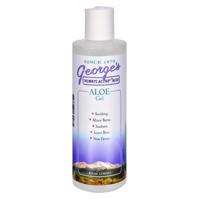 George's Aloe Vera Gel, 8 Oz - Cozy Farm 