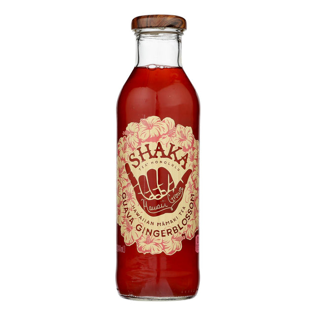 Shaka Tea - Guava Gingerblossom (Pack of 12, 14 Fl Oz) - Cozy Farm 