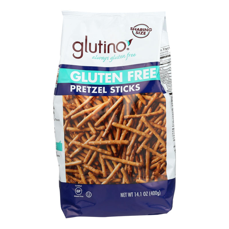 Glutino Gluten-Free Pretzel Sticks, 12 Pack (14.1 Oz.) - Cozy Farm 
