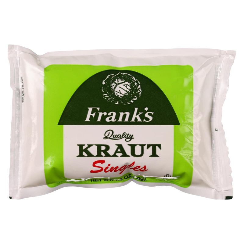 Frank's Kraut (Pack of 18) - Single Serve - 1.5 Oz - Cozy Farm 