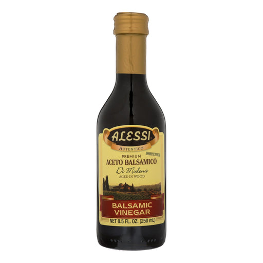 Alessi Aceto Balsamico Vinegar, Premium Quality (Pack of 6 - 8.5 Fl Oz) - Cozy Farm 