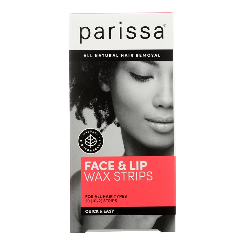 Parissa Wax Strips -Smooth, Radiant Skin (Face & Lip - 20 ct.) - Cozy Farm 