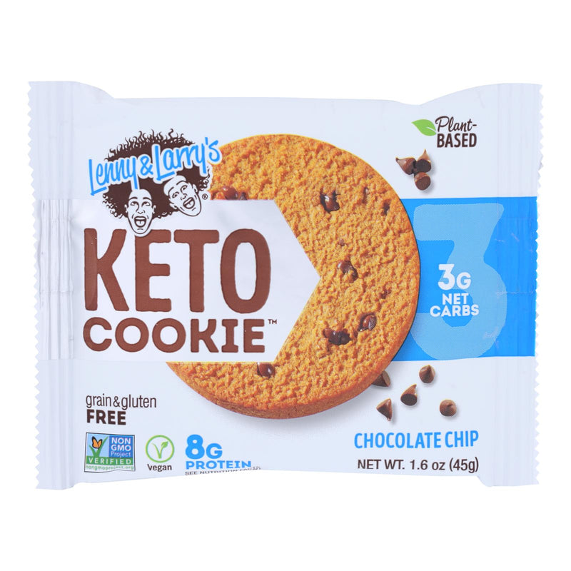 Lenny & Larry's Keto Chocolate Chip Cookies, 1.6 Oz., Pack of 12 - Cozy Farm 