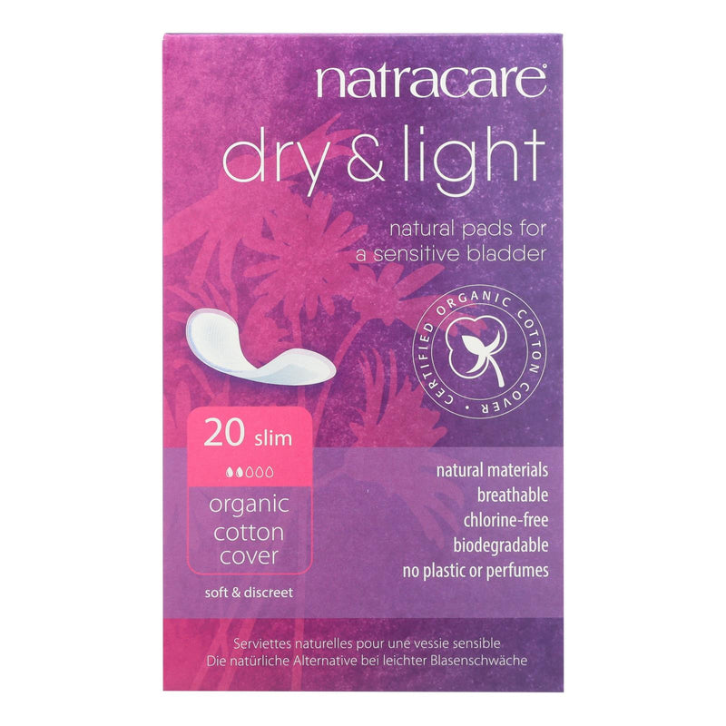 Natracare Dry and Light Individually Wrapped Pads (Pack of 20) - Cozy Farm 