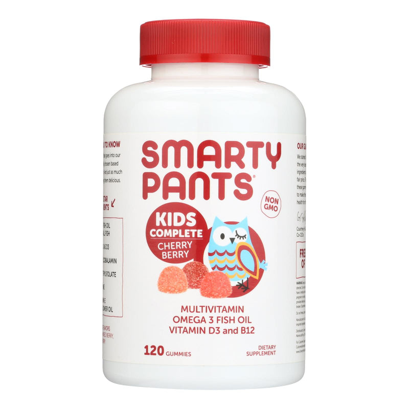 Smartypants Kids Complete Cherry Gummy Vitamin (120 Count) - Cozy Farm 