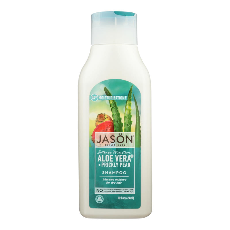 Jason Pure Natural Shampoo for Dry Hair with Aloe Vera (16 Fl Oz) - Cozy Farm 