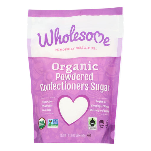 Wholesome Sweeteners Organic and Natural Powdered Sugar (6 Lbs) - Cozy Farm 